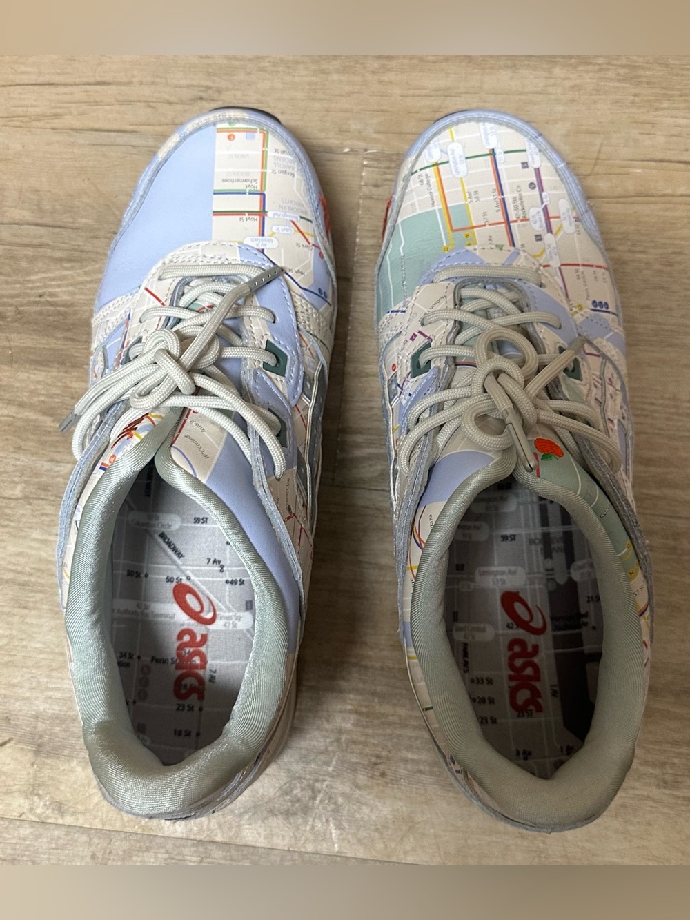 atmos x ASICS Gel Lyte 3 OG 'NYC Subway' Sneakers- Size Men’s 7 - Picture 12 of 15